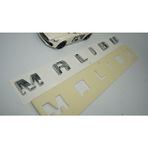 Chevrolet Malibu Bagaj 3M 3D Krom Abs Yazi Logo Amblem