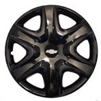 Chevrolet Metro 15'' Inç Piano Black 4lü Set Jant Kapağı Çelik Jant Görünümlü