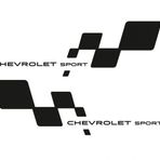 Chevrolet Sport Yan Kapı için Çamurluk Sticker 2 Adet Sağ Sol