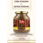 Chia Tohumu %50, Keten Tohumu %50 Öğütülmüş Toz 400 Gr
