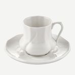 Chiara Alessi Bianca Porselen Kahve Fincanı 150 ml - Beyaz