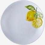 Chiara Alessi Capri Beyaz Melamin Yemek Tabağı 28 cm - varsayılan değer - Açık Beyaz