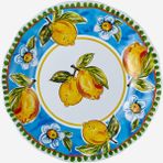 Chiara Alessi Capri Mavi Melamin Yemek Tabağı 28 cm - varsayılan değer - Açık Mavi