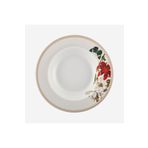 Chiara Alessi Magic Garden Beyaz Porselen Çukur Tabak 21 cm