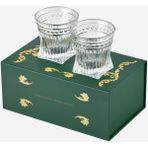 Chiara Alessi The Gentlemen’s Reserve Şeffaf Cam Viski Bardağı Seti - 250 ml
