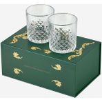 Chiara Alessi The Gentlemen’s Reserve Şeffaf Cam Viski Bardağı Seti - 340 ml