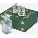 Chiara Alessi The Gentlemen’s Reserve Şeffaf Cam Viski Seti - 800 ml