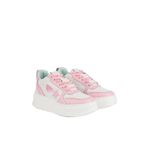 CHIARA FERRAGNI Beyaz-Pembe Deri Sneaker, 40, 5003085783, Beyaz - Pembe, Kadın