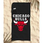 Chicago Bulls Temalı Plaj Havlusu Çok Renkli