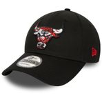 Chicago Bulls Unisex Siyah Şapka