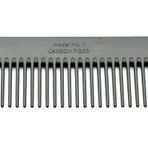 Chicago Comb Model 1 Karbon Fiber, ABD'de üretilmiştir, pürüzsüz, güçlü ve hafif, anti-statik, ısıya dayanıklı, 5,5 inç (14 cm) uzunluğunda, nihai günlük kullanım, cep ve seyahat tarağı