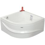 Chicago Mini Oval Küvet 100x100, H43 (Gövde + Metal Ayak + Ön Panel)
