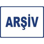 ChicArt Design Studio Arşiv Pvc Plakalı Uyarı Levhası Dekota Dijital Uv Sticker 17.5X12.5