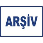 ChicArt Design Studio Arşiv Pvc Plakalı Uyarı Levhası Dekota Dijital Uv Sticker 35X25