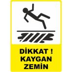 ChicArt Design Studio Atık Deposu Pvc Plakalı Uyarı Levhası Dekota Dijital Uv Baskı Yapışkanlı 17.5X12.5