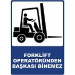 ChicArt Design Studio Başkası Binemez Dijital Pvc Plakalı Uyarı Levhası Dekota Dijital Uv Baskı Yapışkanlı 25X35 cm