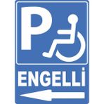 ChicArt Design Studio Engelli Pvc Plakalı Uyarı Levhası Dekota Dijital Uv Baskı Yapışkanlı 12.5X17.5 cm