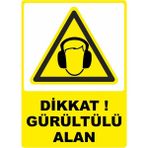 ChicArt Design Studio Güvenlik Önlemleri Almadan Işe Başlama Pvc Uyarı Levhası Dekota Dijital Baskı Yapışkanlı 12.5X17.5