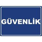 ChicArt Design Studio Güvenlik Pvc Plakalı Uyarı Levhası Dekota Dijital Uv Baskı Yapışkanlı Sticker 35X25