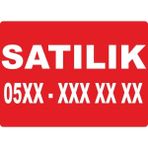 ChicArt Design Studio Satılık Uv Folyo Baskı Uyarı Etiket Yapıştırma Sticker 17.5X12.5