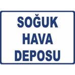 ChicArt Design Studio Soğuk Hava Deposu Dijital Uv Folyo Yapışkan Baskı Uyarı Etiket Yapıştırma Sticker 17.5X12.5