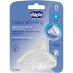CHICCO.010 NATURALFEELING BİBERON EMZİĞİ 0 AY+ NORMAL AKIŞ TEKLİ