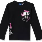 Chicco 09001923000000 Siyah Kız Bebek T-Shirt