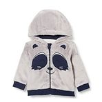 Chicco 09009896000000 Gri Erkek Bebek Kapüşonlu Hırka