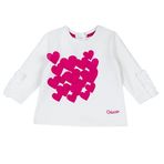 Chicco 09067844000000 Beyaz 3 Ay Kız Bebek T-Shirt