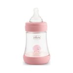 Chicco 150 ml Pembe Perfect5 Antikolik PP Yavaş Akış Biberon