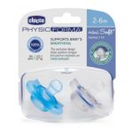 Chicco 2-6 Ay Mavi PhysioForma Mini Soft Silikon Emzik