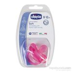 Chicco 6-12 Ay Physio Soft Silikon Emzik Pembe