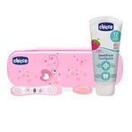 Chicco Bebek Diş Bakım Seti (Pembe)