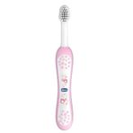 Chicco Bebek Diş Fırçası 6+ Ay Lila Pembe pembe