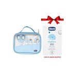 Chicco Bebek Tırnak Seti Mavi Sabun Hediyeli Set