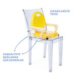 Chicco Booster Seat Pocket Snack Saffron Portatif Mama Sandalyesi