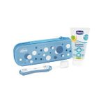 Chicco Diş Fırçası Seti 6-36 Ay İndigo Mavi - 1