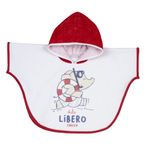 Chicco Erkek Bebek Plaj Havlusu, Beyaz, 1-3 Ay