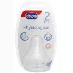 Chicco Fizyolojik Silikon Akış Ayarlı Biberon Emziği