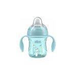 Chicco Geçiş Bardağı 4AY Erkek Bebekler İçin - Mavi