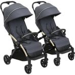 Chicco Goody Xplus Ikiz Bebek Arabası - Dark Shadow