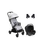 Chicco Goody Xplus Pearl Grey Seyahat Sistem Bebek Arabası - Gri