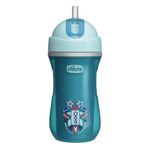 Chicco Isı Yalıtımlı Sport Pipetli 14 Ay Erkek Bebek Bardak