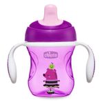 Chicco Mor 6+ Ay 200 ml Yarı Yumuşak Uçlu Alıştırma Bardağı