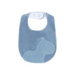 Chicco Nakışlı Mama Önlüğü - Mavi - Standart