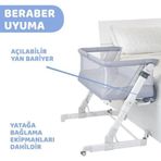 Chicco Next2me Pop-Up Anne Yanı Beşik- Grey Mist