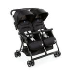 Chicco Ohlala 2 Twin Ultra Hafif İkiz Bebek Arabası Siyah