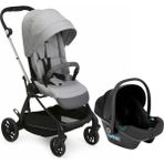 Chicco ONE4EVER Lounge Çift Yönlü Kolay Katlanabilen Travel Sistem-Seyahat Sistem Bebek Arabası Sparkle Grey - Gri