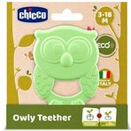 Chicco Owly Yeşil 3-18 Ay Diş Kaşıyıcı