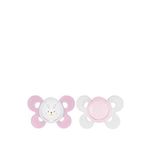 Chicco Physio Comfort 0-6 Ay 2’li Kız Çocuk Silikon Emzik - Pembe